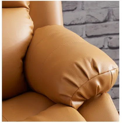 BFP HOME Modern Massage Sofa - Multifunctional Synthetic Leather Living Room Sofa