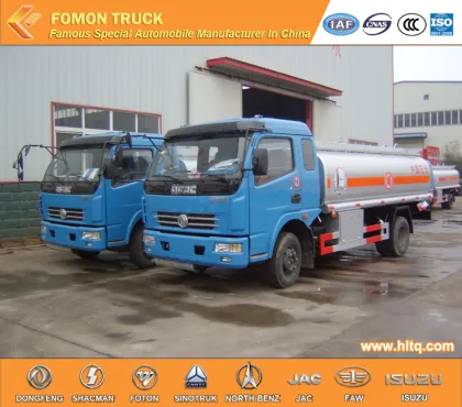 DONGFNG 4X2 8000L sulfuric acid truck