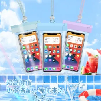 Mobile Outdoor Diving Surf Swimming Rafting Takeaway Special Transparent Waterproof Phone Case