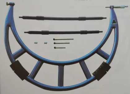 High Quality Outside Micrometer with Interchangeable Anvils