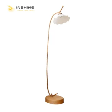 INSHINE Tall Wooden Contemporary Lamps