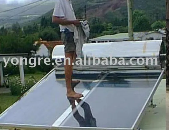 flat plate solar collector / solar collector system / solar heating energy