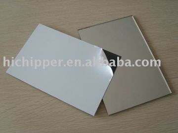 safety mirror with vinyl film
