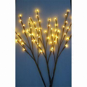 60L IP20 LED Branch Lights with Flowers, Anti-dazzle and Non-glare