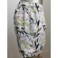 Vintage Lily Print Men's Beach Shorts