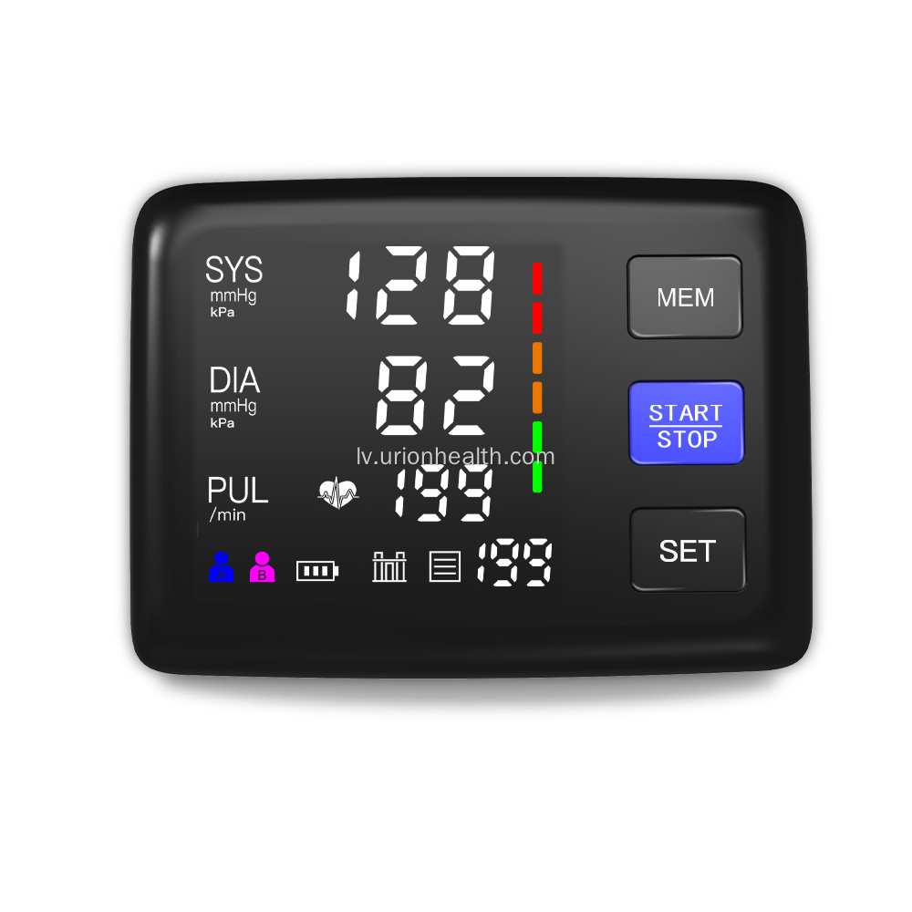 OEM apstiprināts BP mašīnas digitālā asinsspiediena monitors