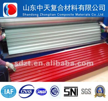 color coated galvanized corrugated steel sheet