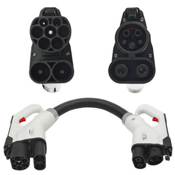 CCS2 to CCS1 Adapter: 150A DC EV Charging Plug Combo 2 to Combo 1 with Cable