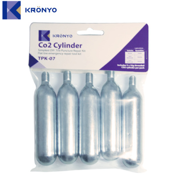 CO2 Cylinder 25g for Car tire inflation
