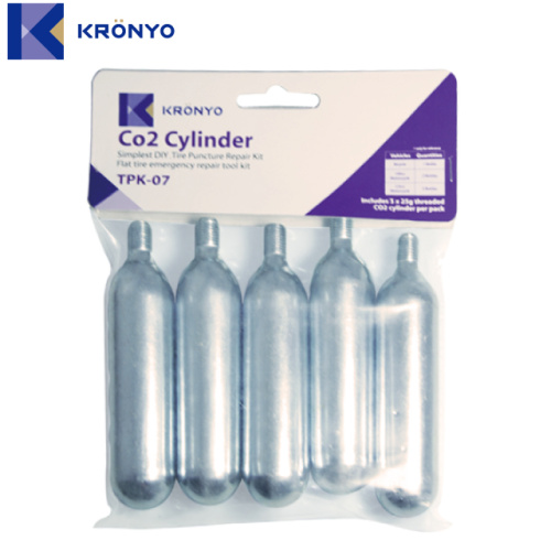 CO2 Cylinder 25g for Car tire inflation
