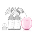Double column electric breast pump
