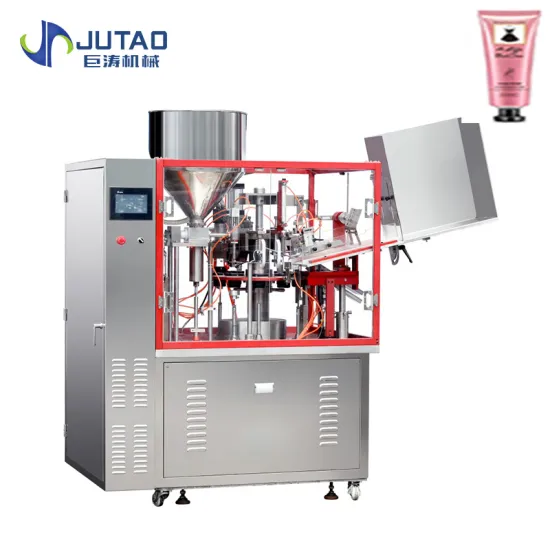 plastic aluminum cosmetic superglue tube filling and sealing machine for lotion cream facial cleanser foam toothpaste