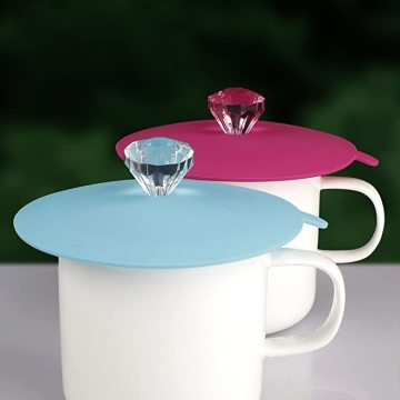 Coperchi di tazza di silicone alimentare personalizzati