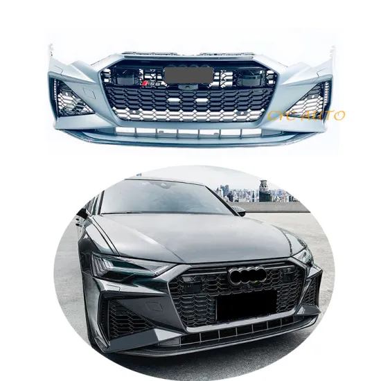 High Quality Car Body Kit for Audi A6 4A/S6 2019-2021 C8 RS6 Front Bumper