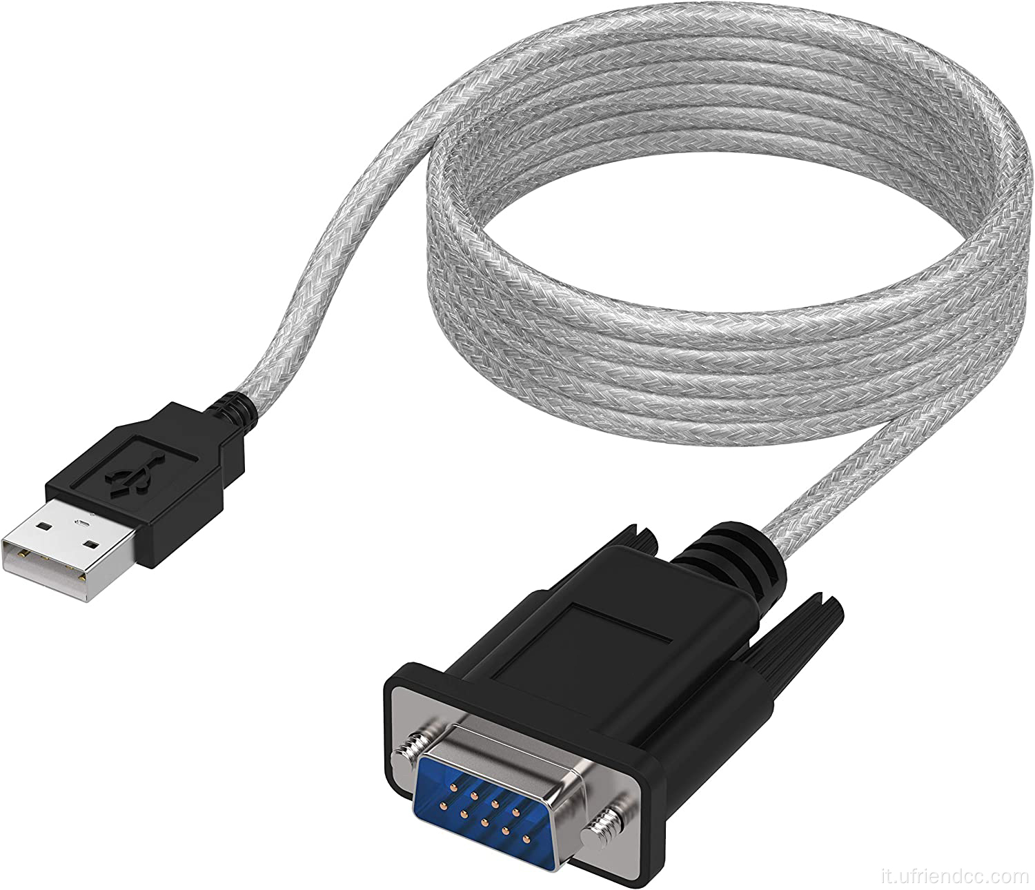 Adattatore seriale 9pin da 6 piedi da USB a RS-232 DB9