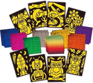 Exploring Creative Foil Art Paste Toys: A Gateway to Unleashing Artistic Expression