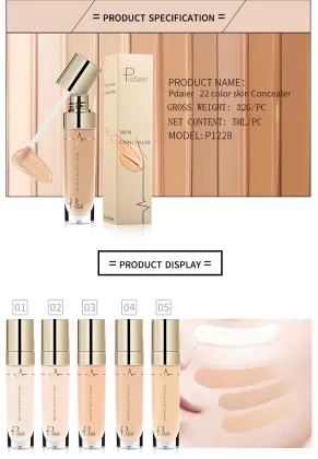 Moisturizer Concealer Makeup Liquid Foundation For Natural