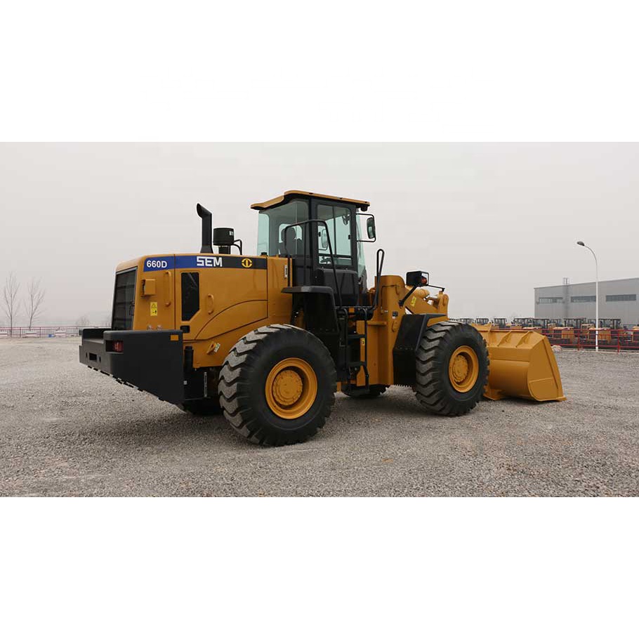 Cargadora de pala de cangilones SEM Sem660D Pay Loader