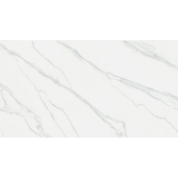 Popular Carrara White Marble Design Sintered Stone Tiles for Furniture - 700x1300mm