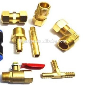 Brass flare nut high quality hex shape brass insert nut,hex brass connector nut