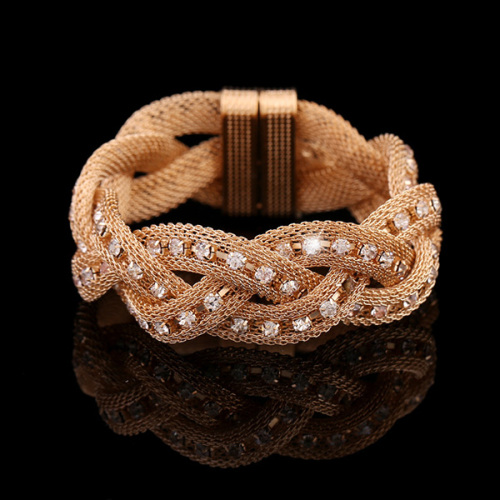 Malla de nylon cristal magnético Stardust Wrap Pulsera