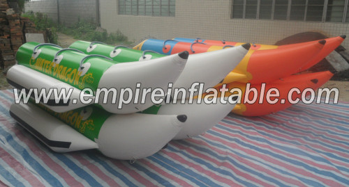 2015 new fashion commercial Inflatable PVC banana boat W1012