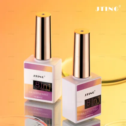 JTING 8-in-1 Nail Function Glue Gel for Rhinestones - OEM ODM Nail Hard Builder Base Gel