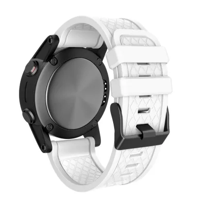 Soft Silicone Watch Strap For Garmin Fenix/Fenix 2 Band Easy Fit 26mm Width Quick Release SmartWatch Support Accessories