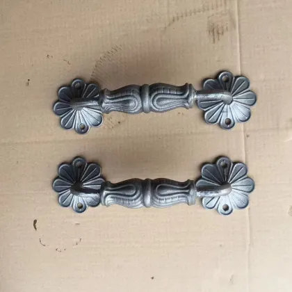 Cast Iron and Steel Wrought Iron Door Handles