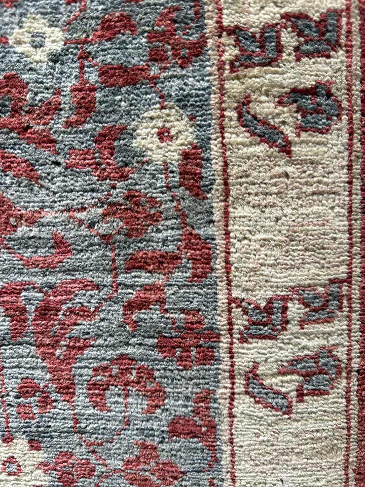 Red Pakistani Pattern Carpet