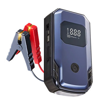 Rechargeable Mini Air Compressor: Tire Inflator with Jump Starter and Power Bank