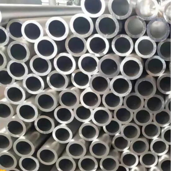 Extruded round tube aluminum profile