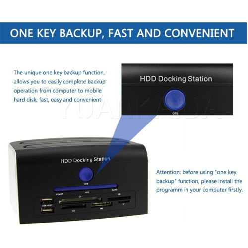 USB2.0 2.5"3.5" SATA IDE HDD Docking Station