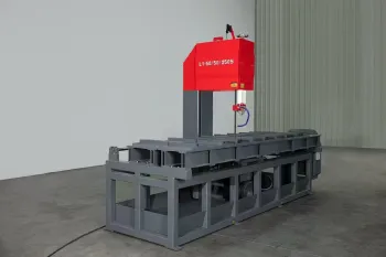 High Precision Vertical Band Saw for Metal Cutting