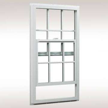 Vinyl Single Hung and Vertical Sliding UPVC Windows for Australia and America