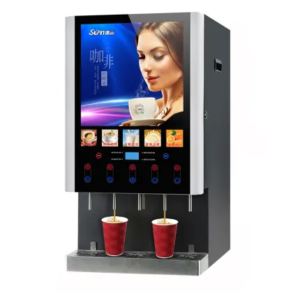 Commercial Hot/Cold Beverage Vending Machine for Restaurants