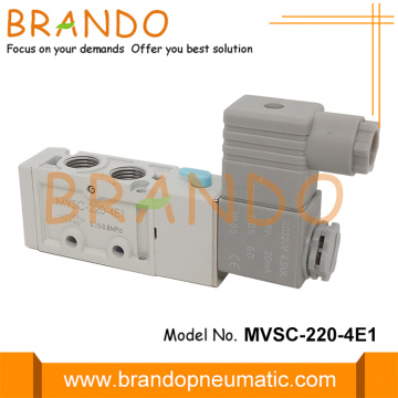 Mindman Tip MVSC-220-4E1 Pnömatik Solenoid Valf 1/8 &#39;&#39; 1/4 &#39;&#39;