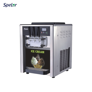 Hot Selling Cheap Custom Countertop Hard & Soft Serve Ice Cream Machine Vending