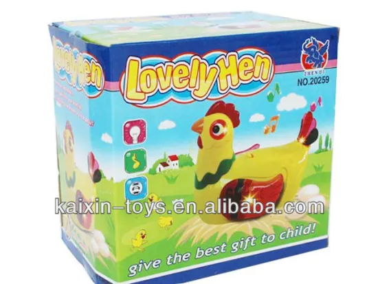 New design B/O chicken animal with music and sound
