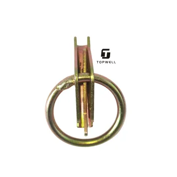 Steel E-Track Fitting O-Ring Tie Down Anchors for Cargo Control: Secure Your Load with Durable Fastening Solutions