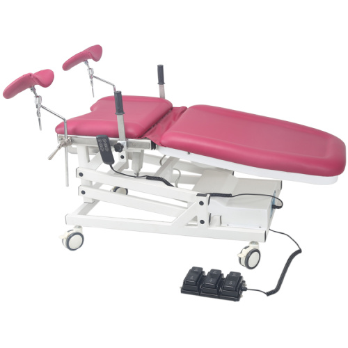 Electric Hospital Medical Bed for Woman Examining