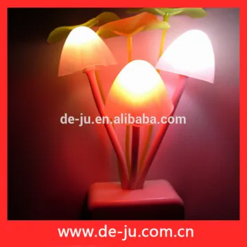 Mushroom Light Sensor Working Cheap LED Baby Night Light