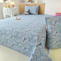 Capa de cama de algodão lavado sem pilling e sem encolhimento