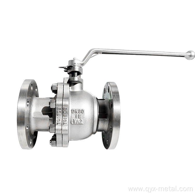 High Qulity Titanium Forged Ball Valve GR1/GR2