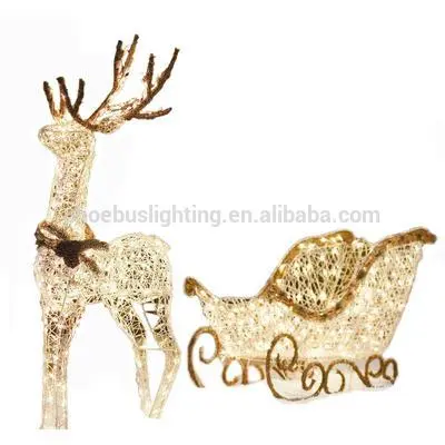 led outdoor chirstmas decorative deer light