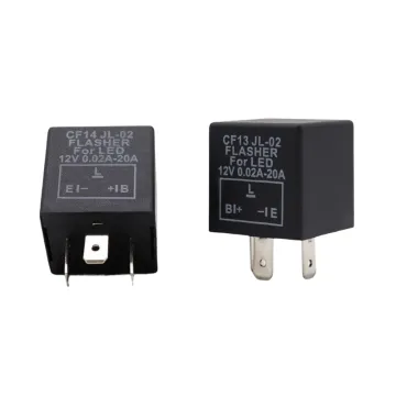 Motorcycle tripod universal flash relay