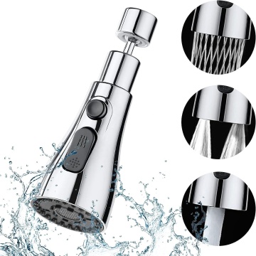 360 Degree Swivel Kitchen Tap Spray Head with 3 Function Modes