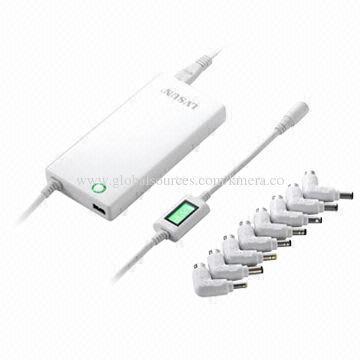 Ultra-slim Laptop AC Adapter, 90W Output/Portable Design, Charger for Laptop, Mobile Phones, MP3