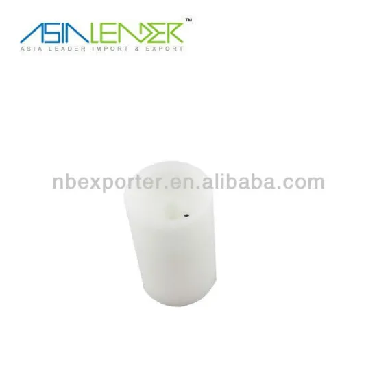 White electric flickering candle light