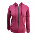 Women's Knit Hoodie With Zip Activewear Jacket